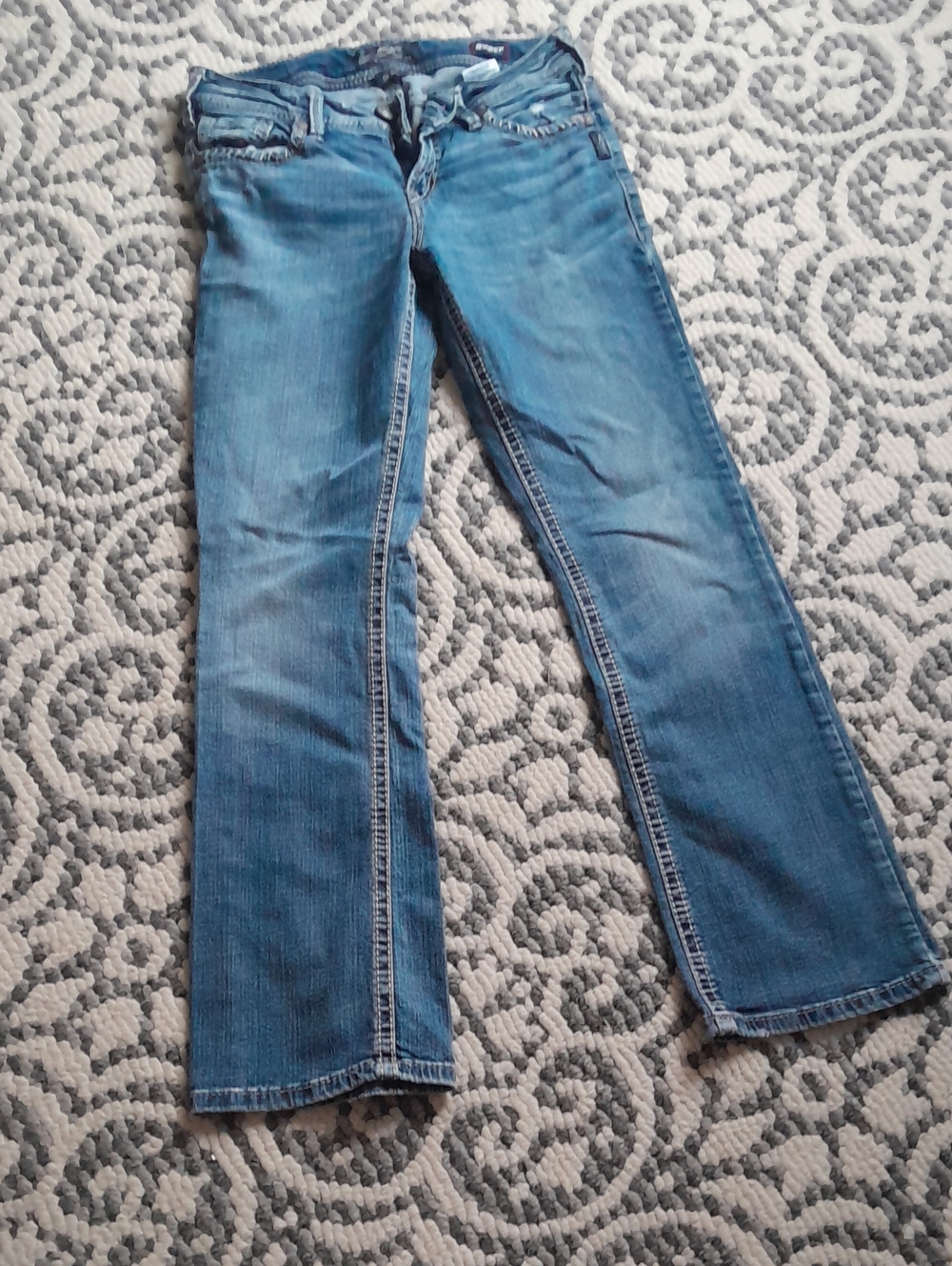 Silver boot cut jeans ladies